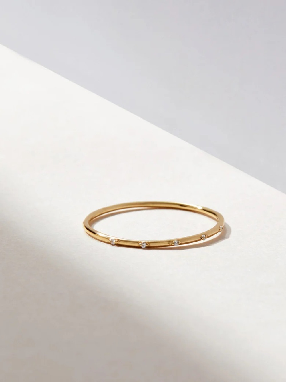 Ana Luisa Bailey Ring with Micro Diamond Accents - Women's Jewelry